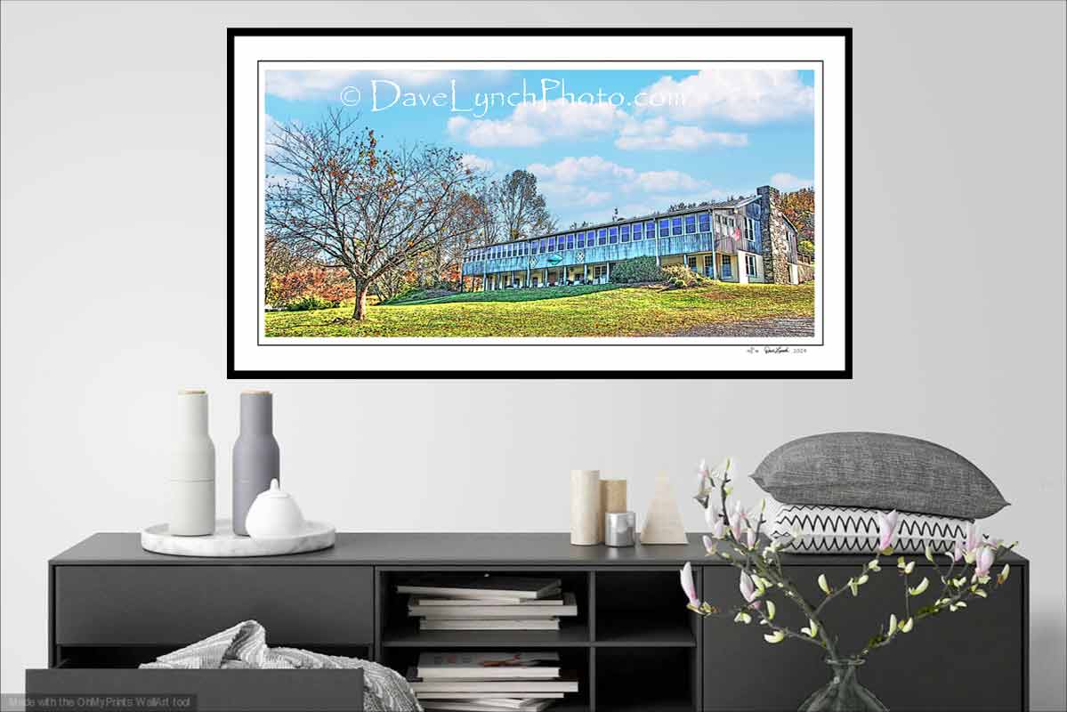 Syria VA Virginia GRAVES MOUNTAIN LODGE Panoramic Gifts Wall Map Image Skyline Framed Canvas Art Photography Print by Dave Lynch - image8
