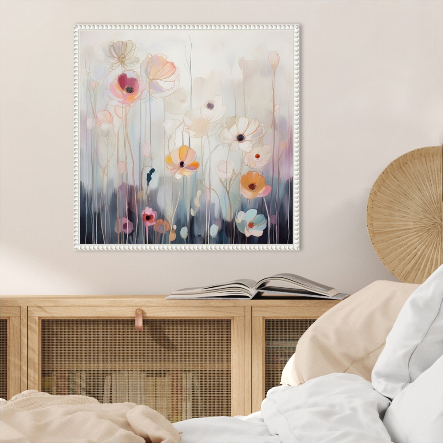 Spring Fling Flowers I by Irena Orlov Framed Canvas Wall Art