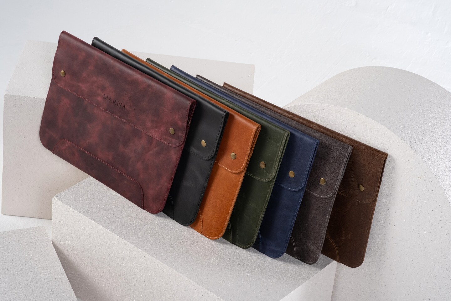 MacBook Air Case, Leather Laptop Sleeve, MacBook Pro 13 Case