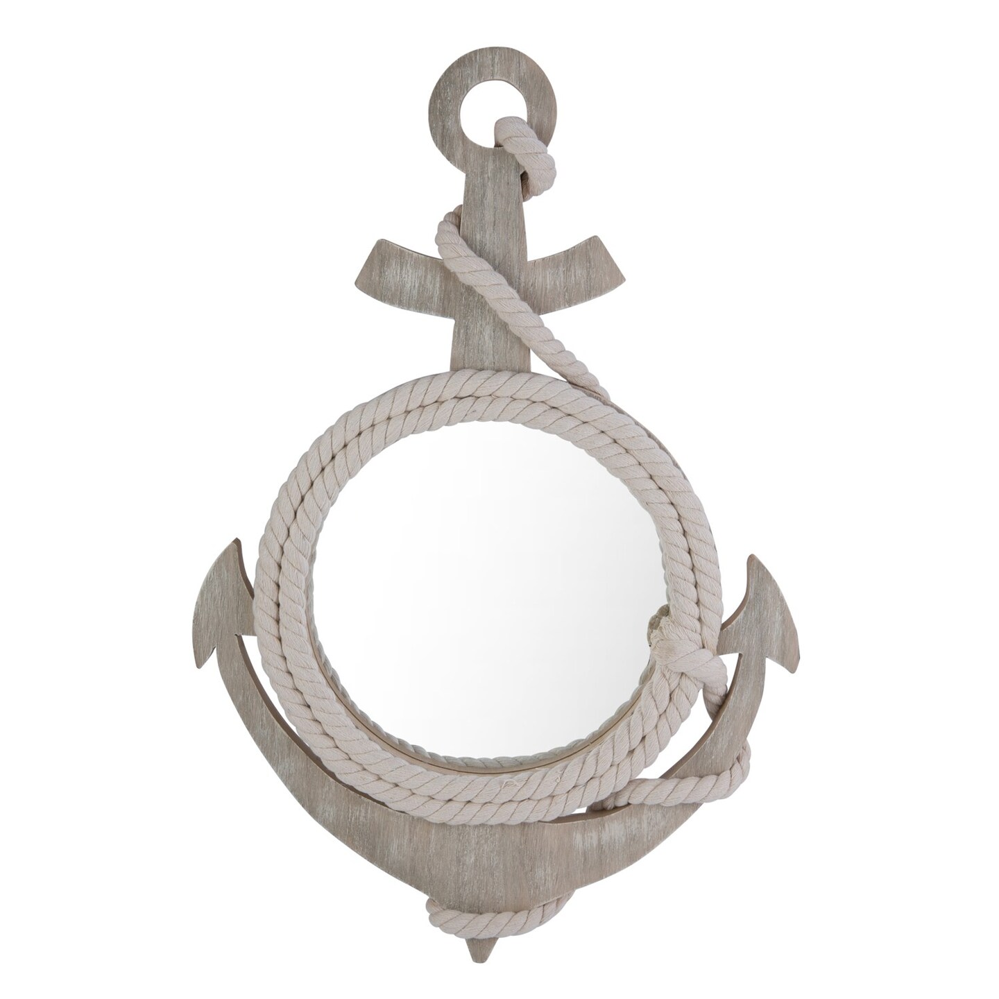 Anchor Shape Mirror with Rope