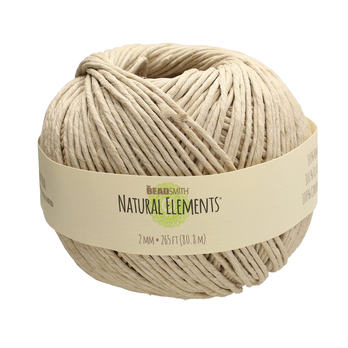 The Beadsmith 100% Hemp Cord