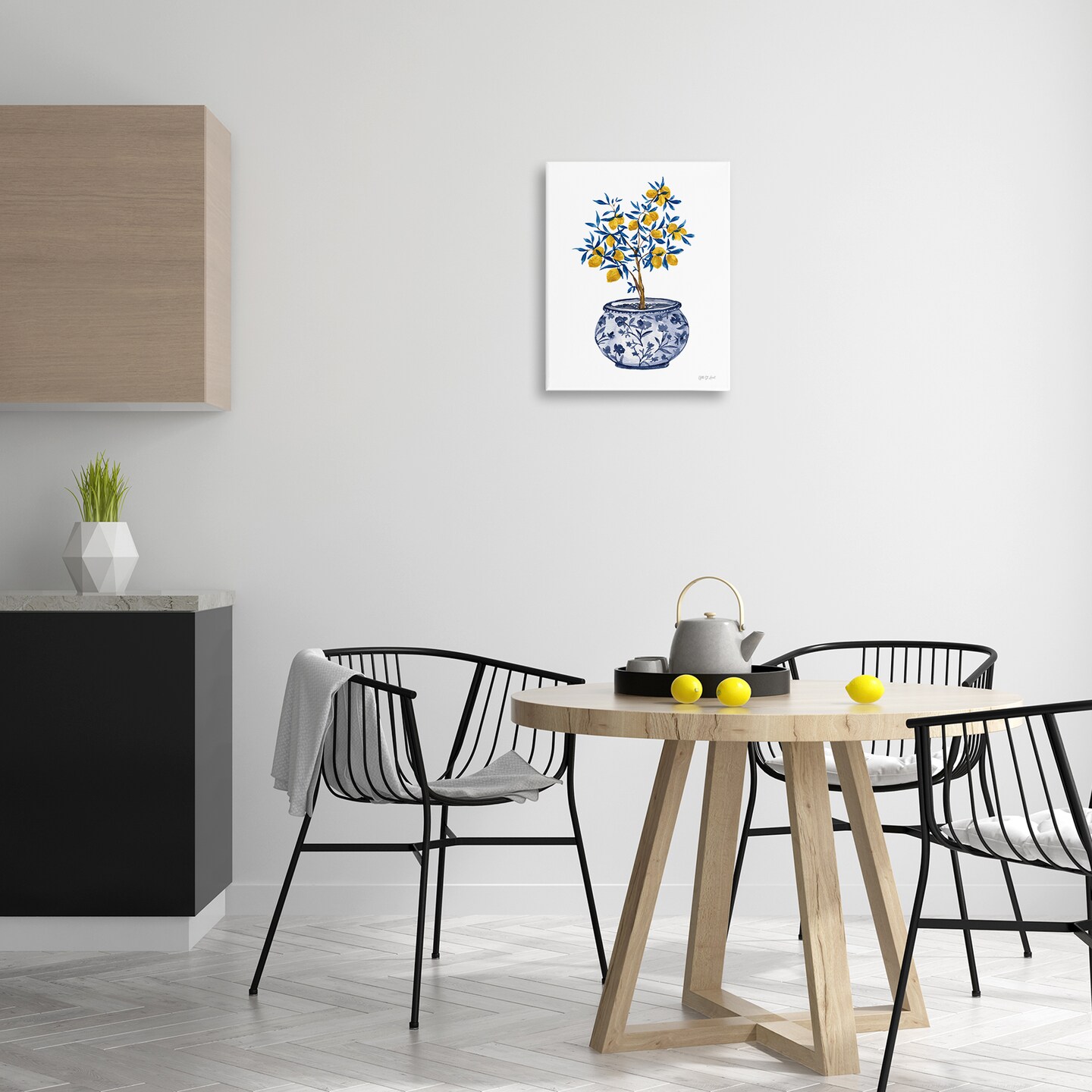 Stupell Industries Lemon Tree in Chinoiserie Canvas Wall Art Design by Yvette St. Amant