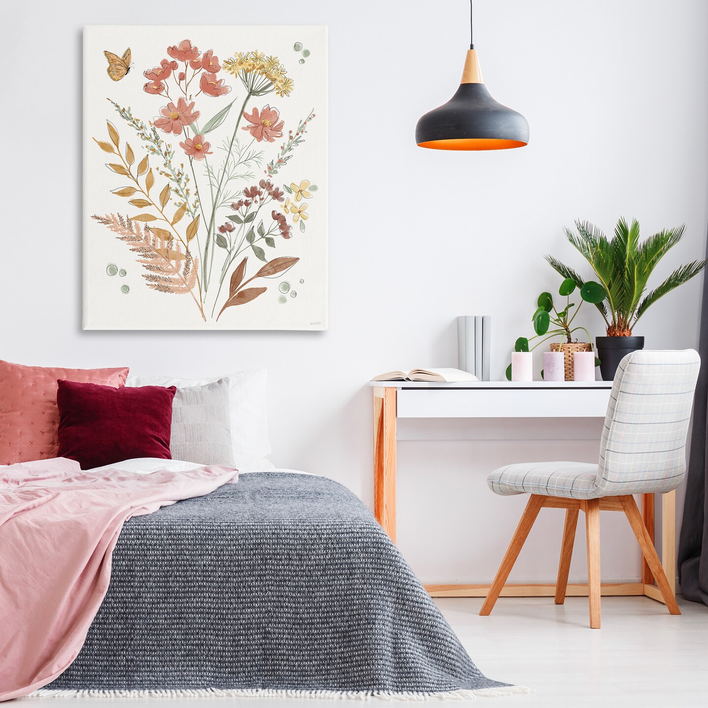 Stupell Industries Full Bloom Botanicals Canvas Wall Art Design by Anne Tavoletti