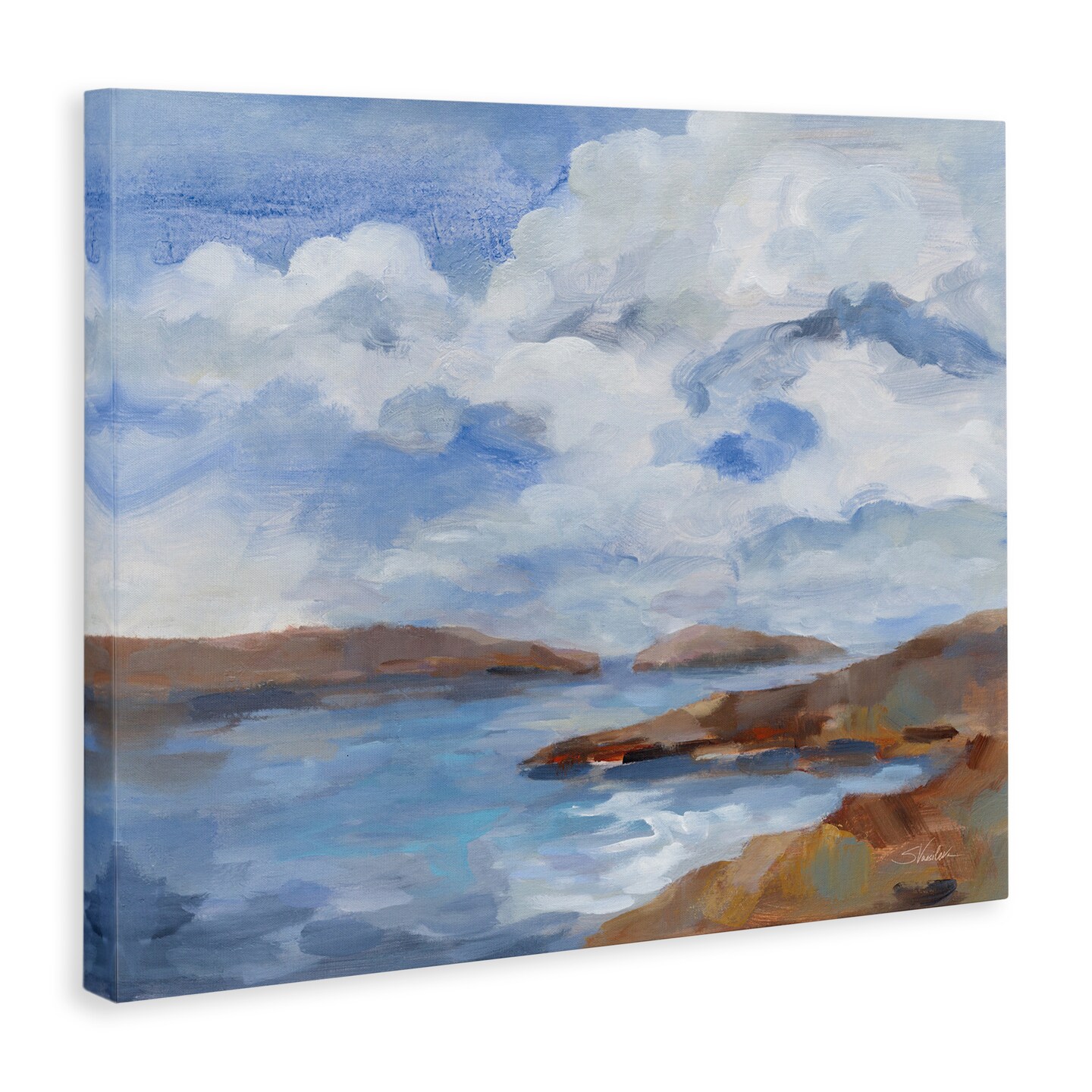 Stupell Industries Islands Beach View Canvas Wall Art Design by Silvia Vassileva