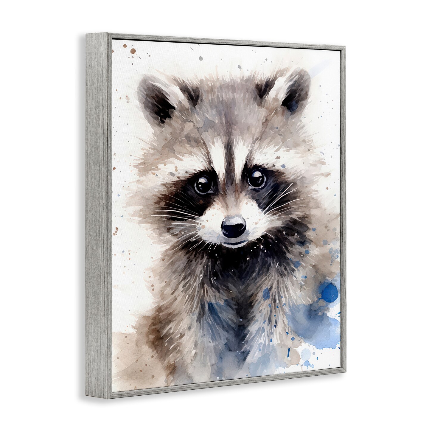 Stupell Industries Woodland Nursery Raccoon Framed Giclee Wall Art Design by Franklyn Gregory