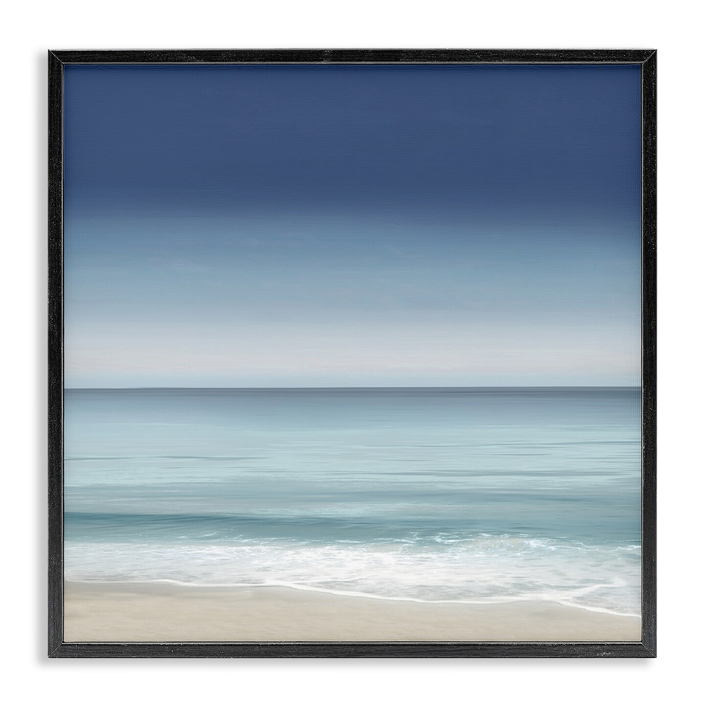 Stupell Industries Blue Coastal Gradient Sky Framed Giclee Design By Maggie Olsen