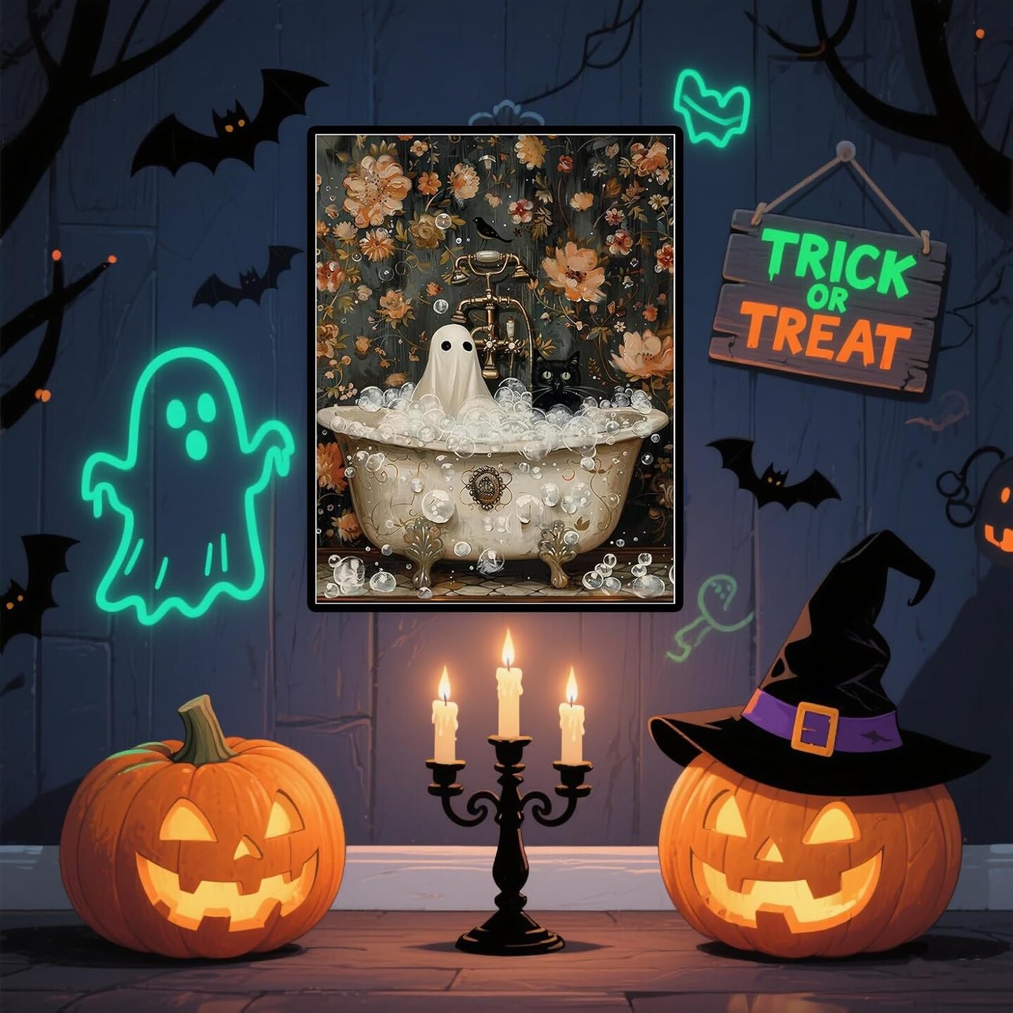 Halloween Ghost Diamond Art Painting Kits