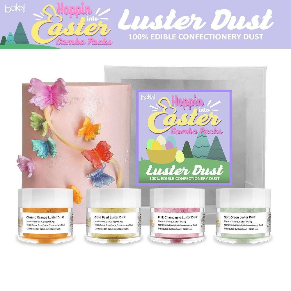 Bakell - Hoppin Into Easter Luster Dust Combo Pack Collection B (4 PC SET)