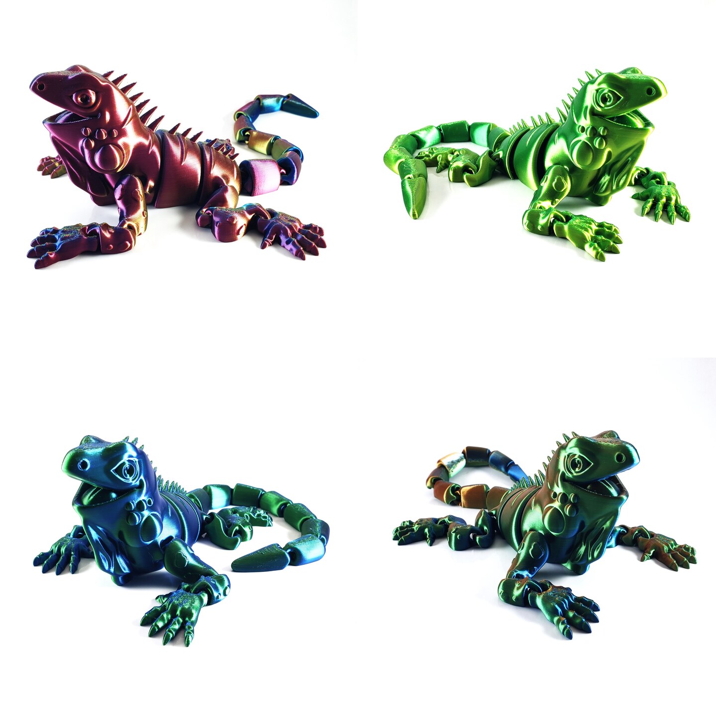 3D Printed Articulating Iguana | MakerPlace by Michaels