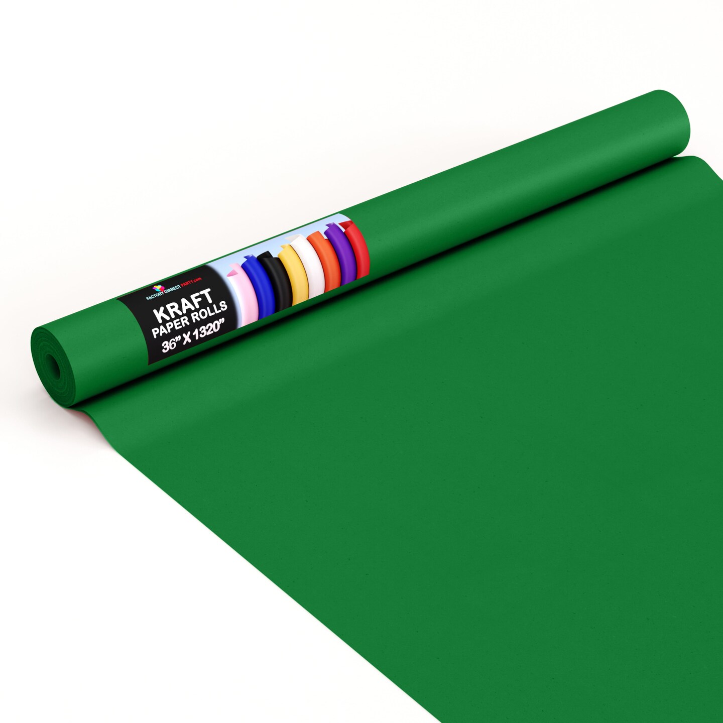 Kraft Paper Roll 36&#x22; X 1320&#x22; (110&#x27; Ft) Colored Paper Roll - Packing Paper Roll - Craft Supplies - Kraft Wrapping Paper Perfect as Shipping Paper Craft Paper Roll by Crown Display