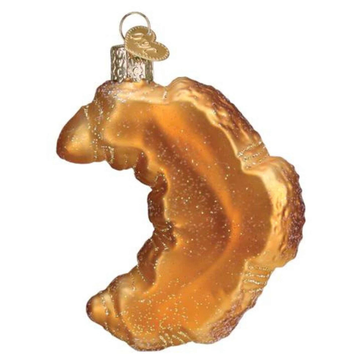 Old World Christmas 3.5 Inch Croissant Christmas Tree Ornament , Ornament French Pastry