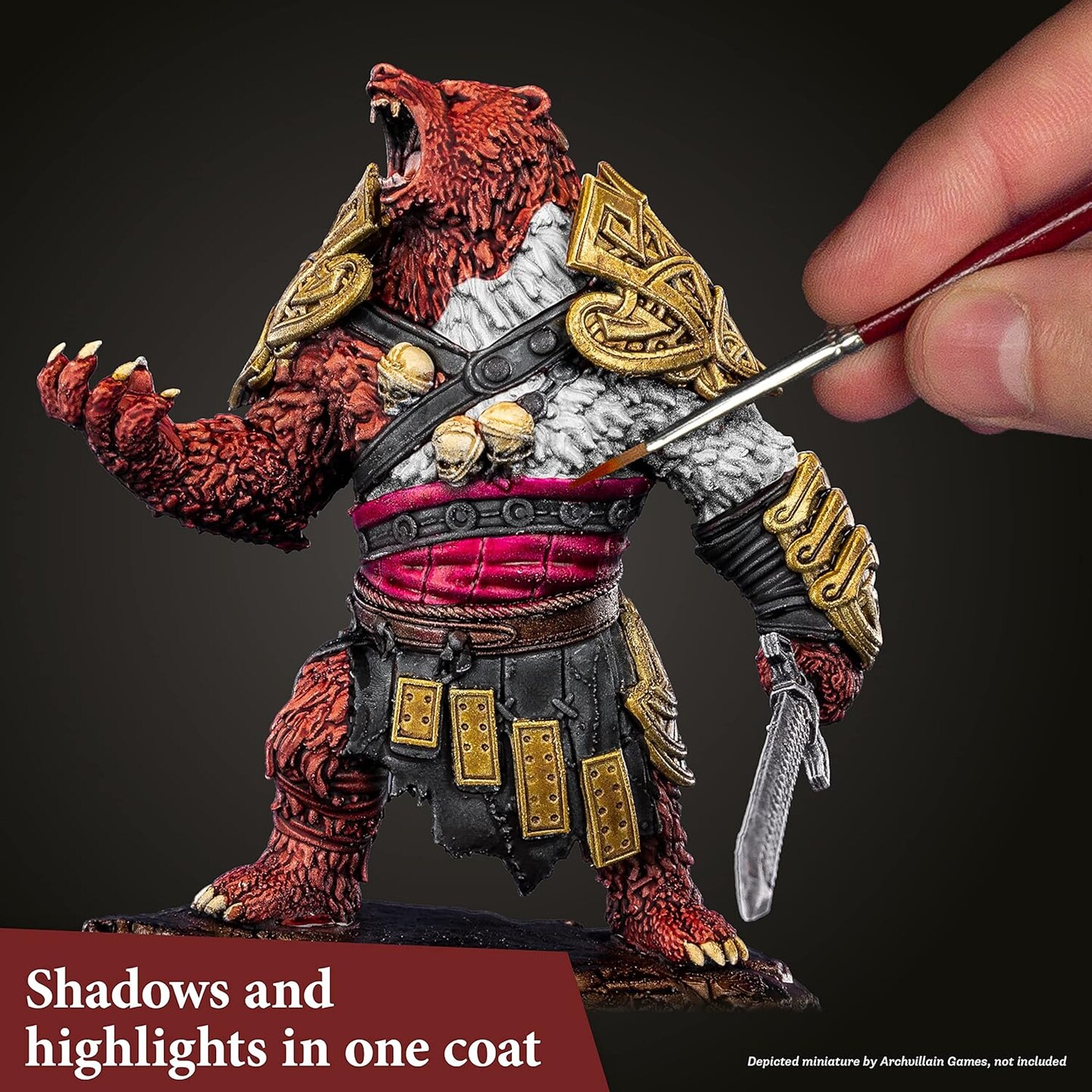 Speedpaint Most Wanted Set 2.0+, 24x18ml Speed Model Paint Kit-1 Brush- Base