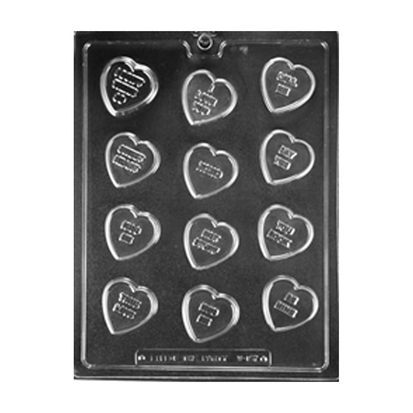 Candy Heart Sayings Mold