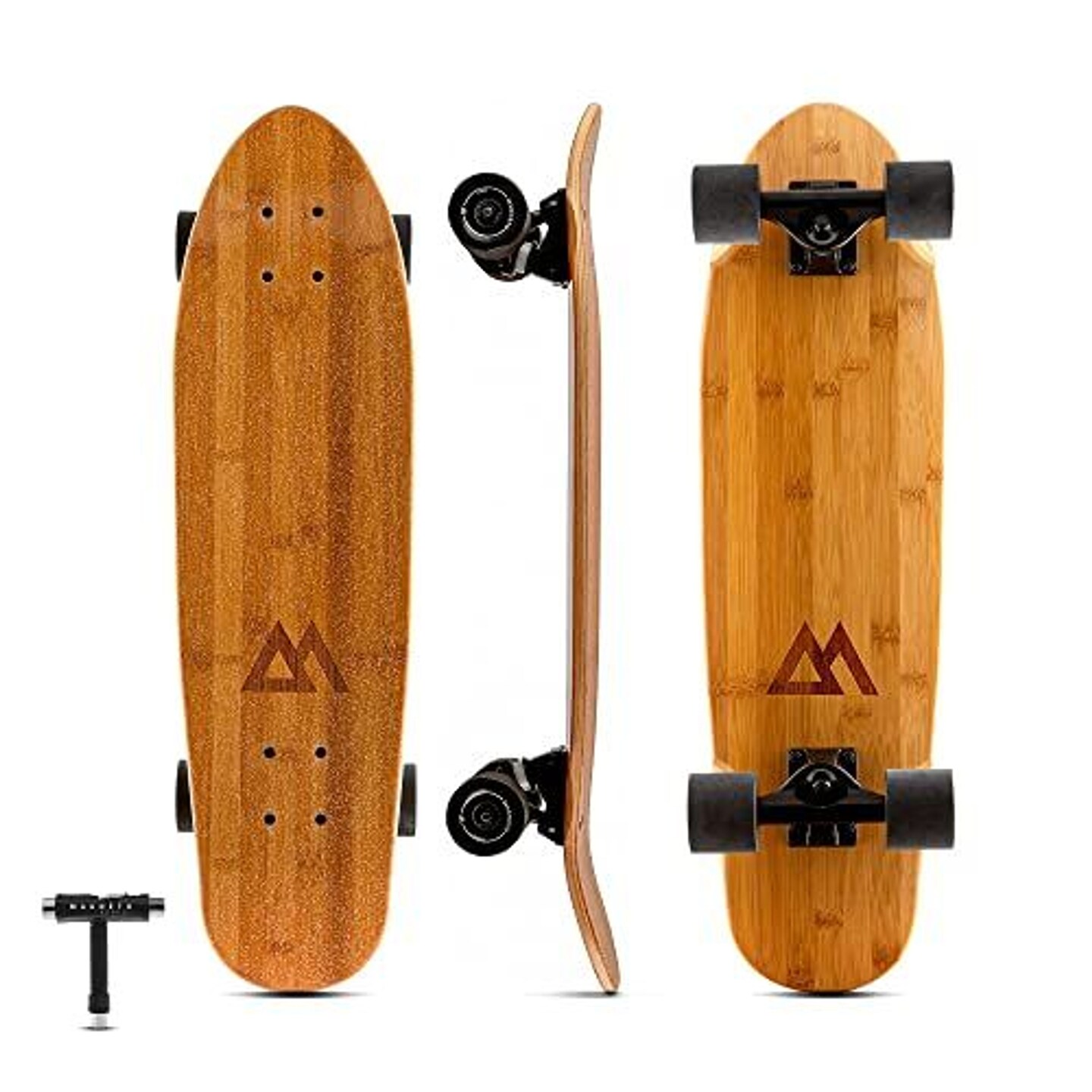 1円～ ETOW BAMBOO MINI CRUISER DECK Natural 7x24 エトヲ ブランク