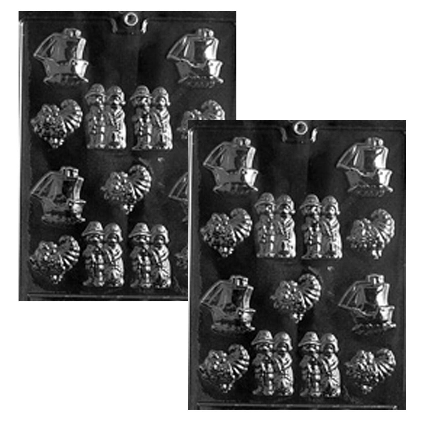 Bite Size Thanksgiving Chocolate Mold