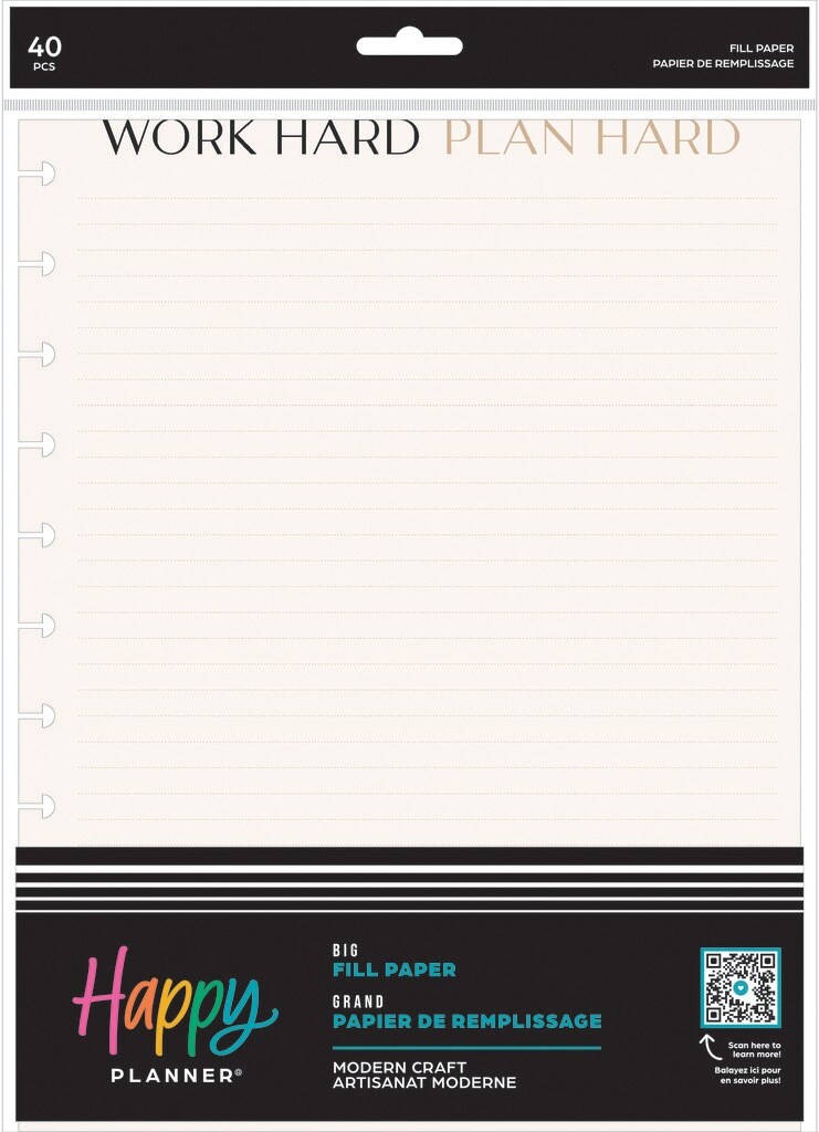 Happy Planner Big Fill Paper-Modern Craft