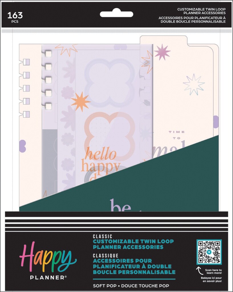 Happy Planner Classic Accessory Pack-Soft Pop