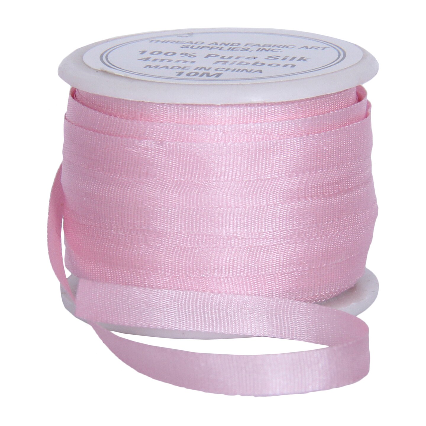 Threadart 100% Pure Silk Ribbon - 3 Widths 2MM, 4MM, 7MM - 50 Colors Available
