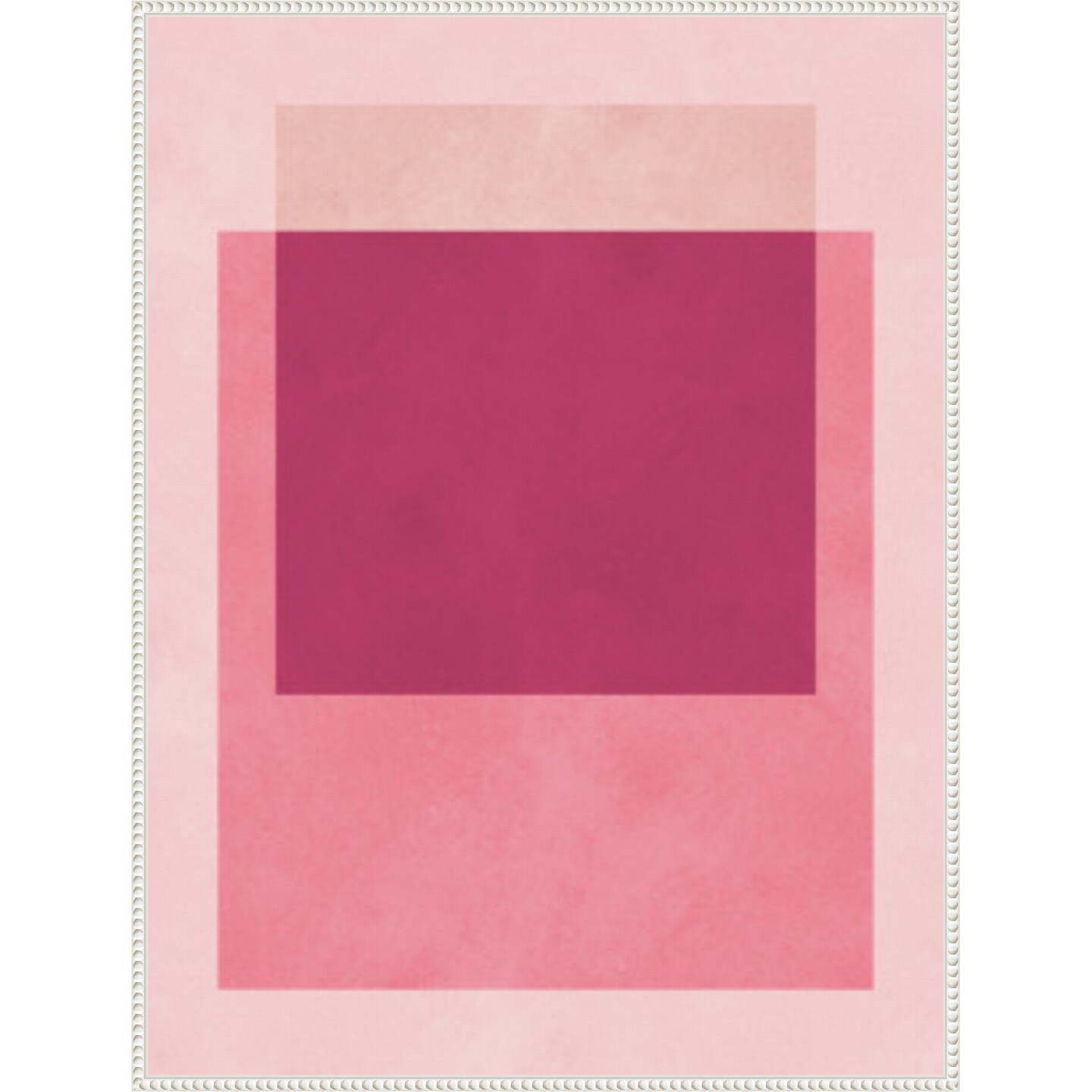 Overlapping geometry 12 by Vitor Costa Framed Canvas Wall Art