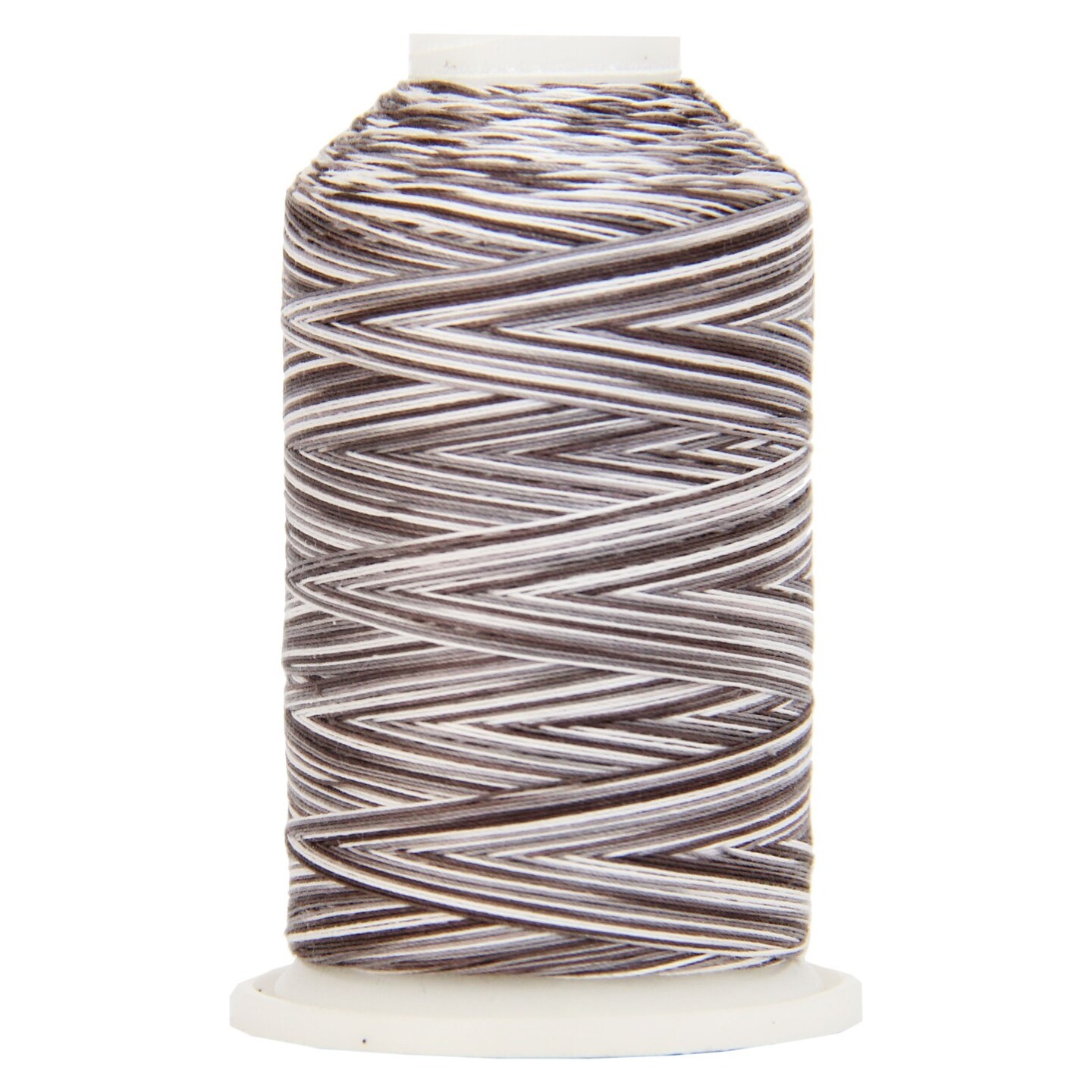 Threadart Multicolor 100% Cotton Thread | Variegated Colors for Quilting, Sewing, and Embroidery | 40/3wt - 600M (660 Yards) Cones | Long Staple Low Lint | 22 Colors