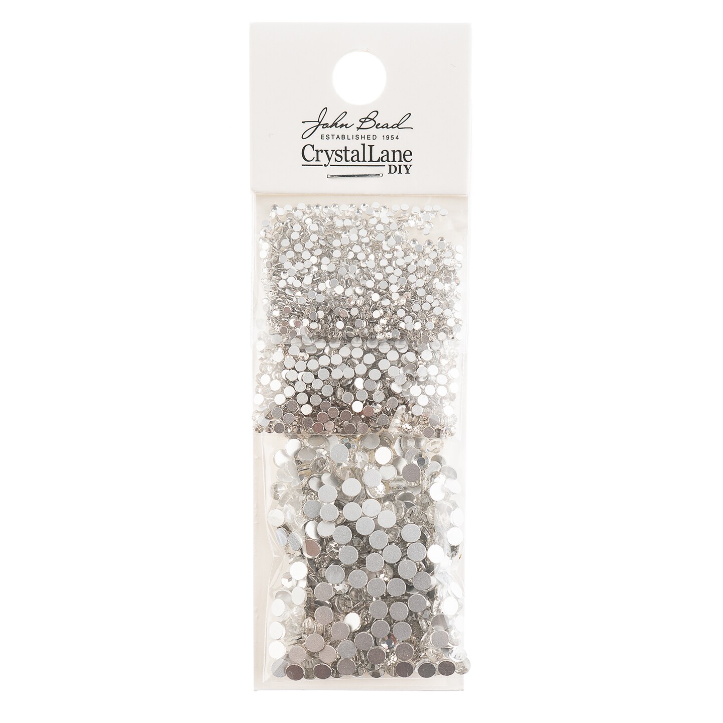 Crystal Lane DIY Combo Glass Flatback Rhinestones SS3 / SS6 / SS12