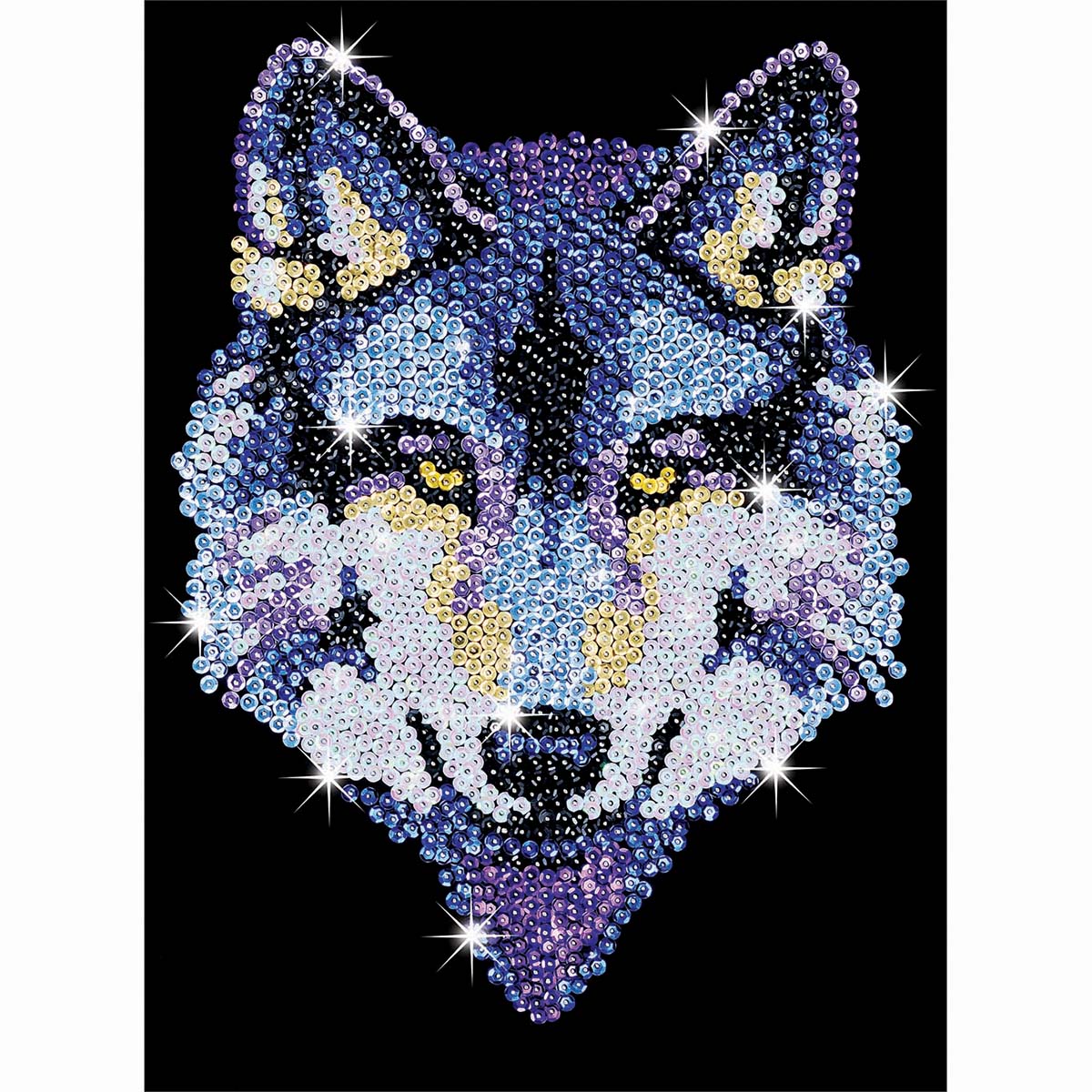 KSG Crafts Wolf Sequin Kit