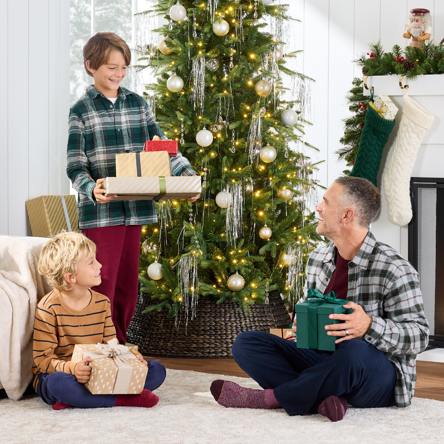 Best Choice Products Pre-Lit Artificial Full Aspen Noble Fir Christmas Tree w/ 2-in-1 Glowing Micro LEDs