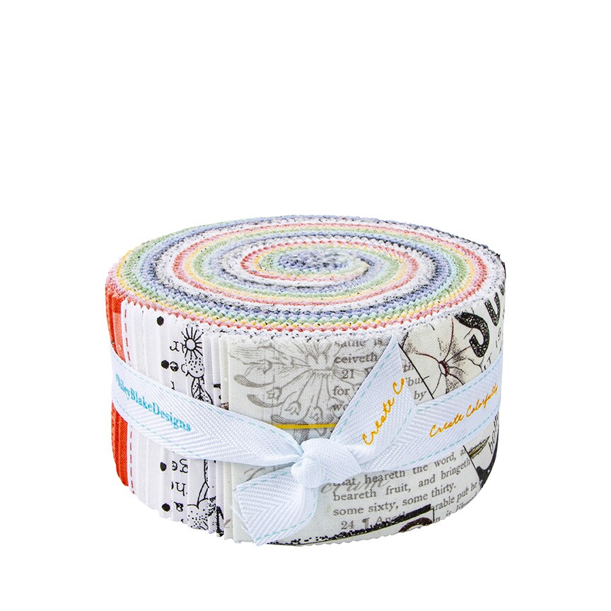 Sewing Seeds III 2.5&#x22; Strip Roll (Jelly Roll / Rolie Polie) by  for Riley Blake (RP-15680-40)