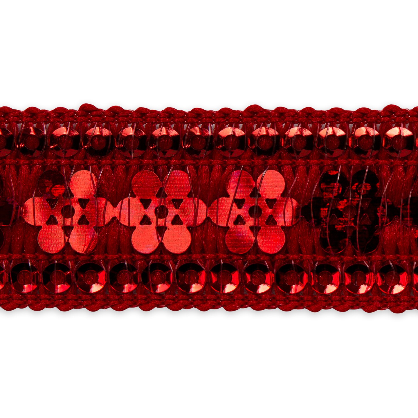 5 yards of Viola Single Row Starlight Sequin Trim with Sequin Edging | 5 yard cut