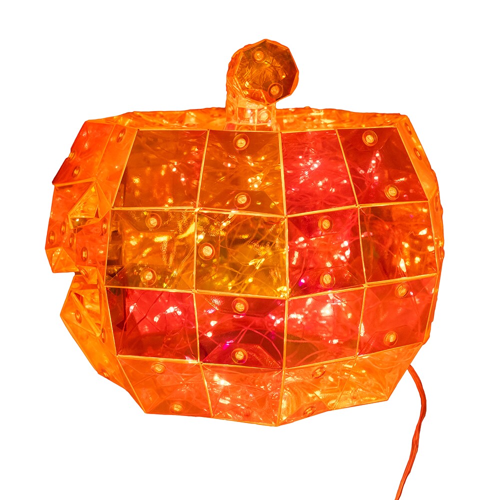 10&#x22; Halloween Holographic Jack-O-Lantern