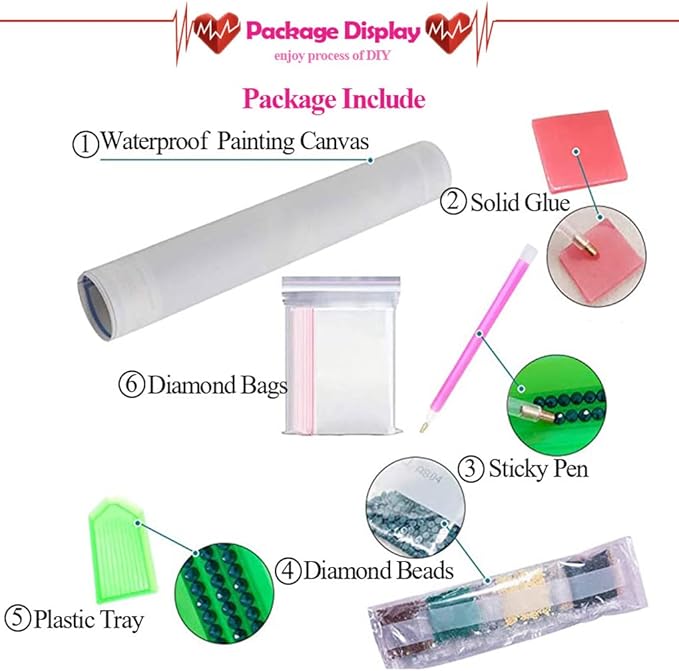 Cardinals 5D DIY Diamond Art Kits Full Drill Diamond Dots for Gift Wall Decor and Relaxation Gem Arts 12x16 inch