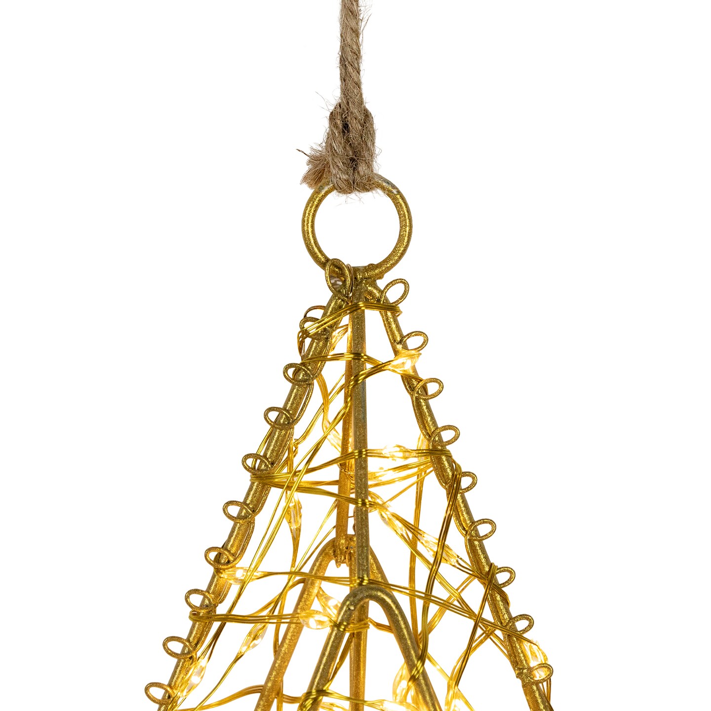 Northlight LED Lighted Stars Outdoor Christmas Decorations - 18&#x22; - Gold - Set of 2
