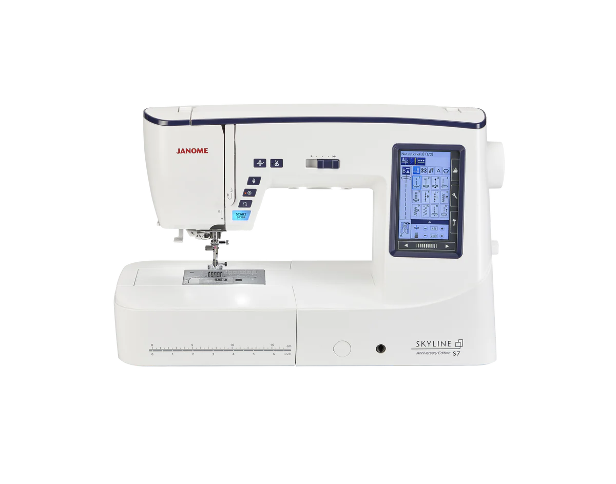 Janome Skyline S7 10th Anniversary Edition Sewing Machine