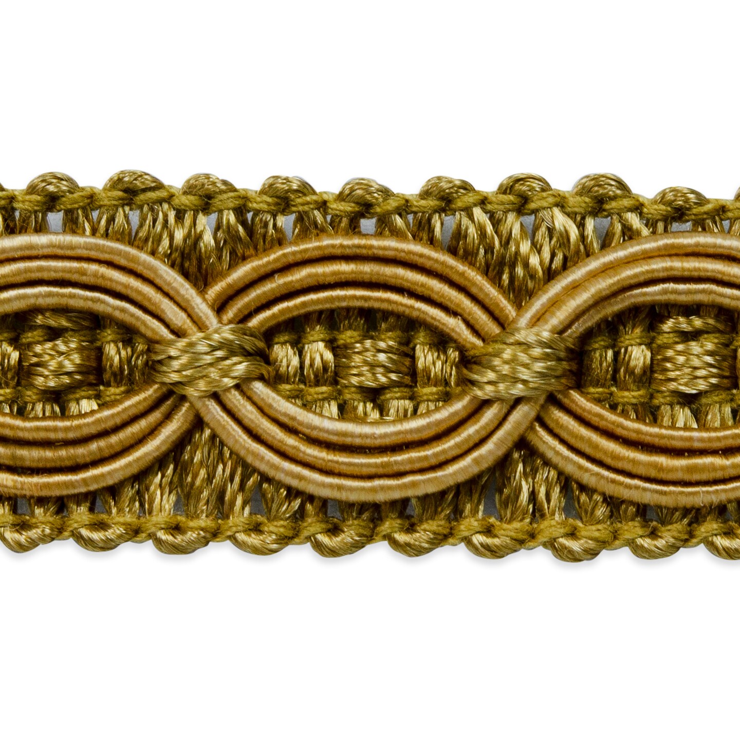 5 yards of Collette Woven Braid Circle Trim | 5 yard cut