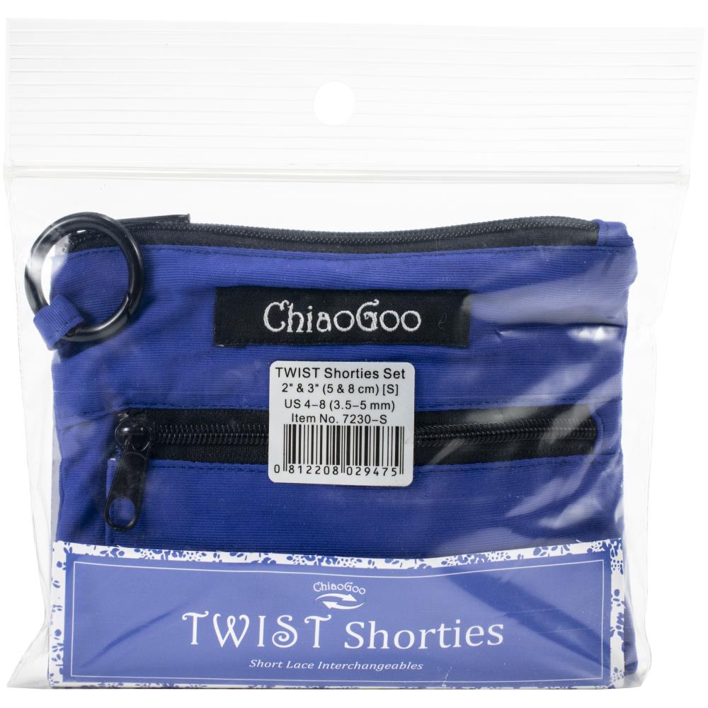 ChiaoGoo TWIST Shorties Set 2&#x22; &#x26; 3&#x22; - US 4-8 (3.5-5mm)