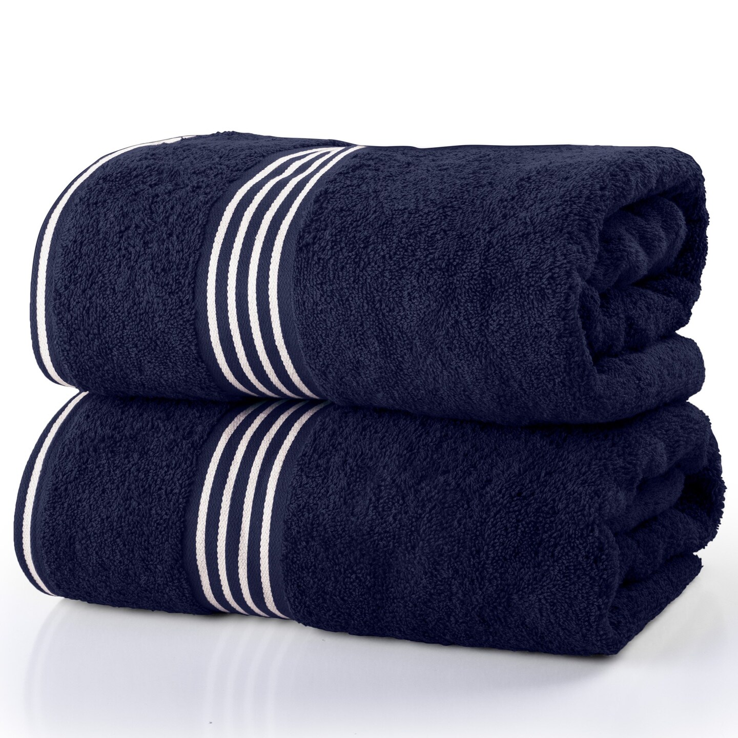 2Pc Bath Towels 100% Cotton Towel Set 35X70in Extra Large Bath Towels Absorbent