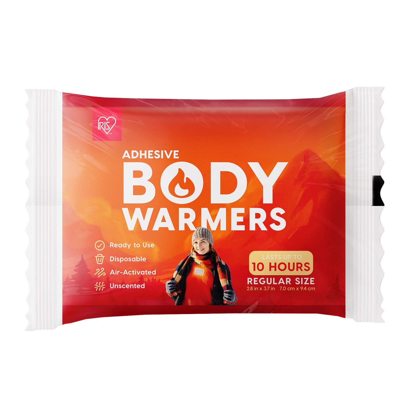 IRIS USA 60 Individual Medium Adhesive Body Warmers, Hand warmer