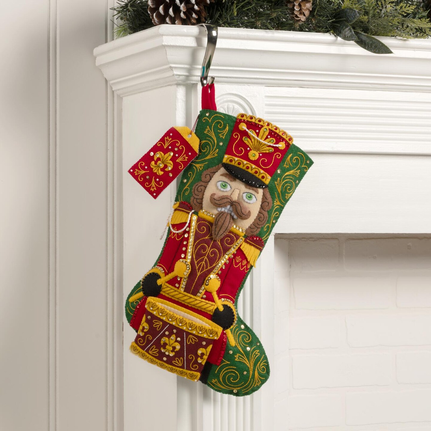 Bucilla Nutcracker Noel Felt Stocking Kit