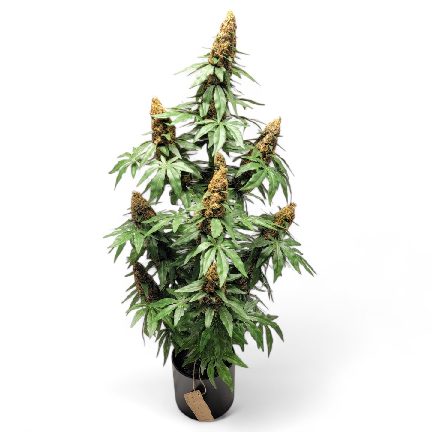 40" Artificial Marijuana Plant - Fake Weed Cannabis XXL (420) Decoration | FAUX-20 product 7