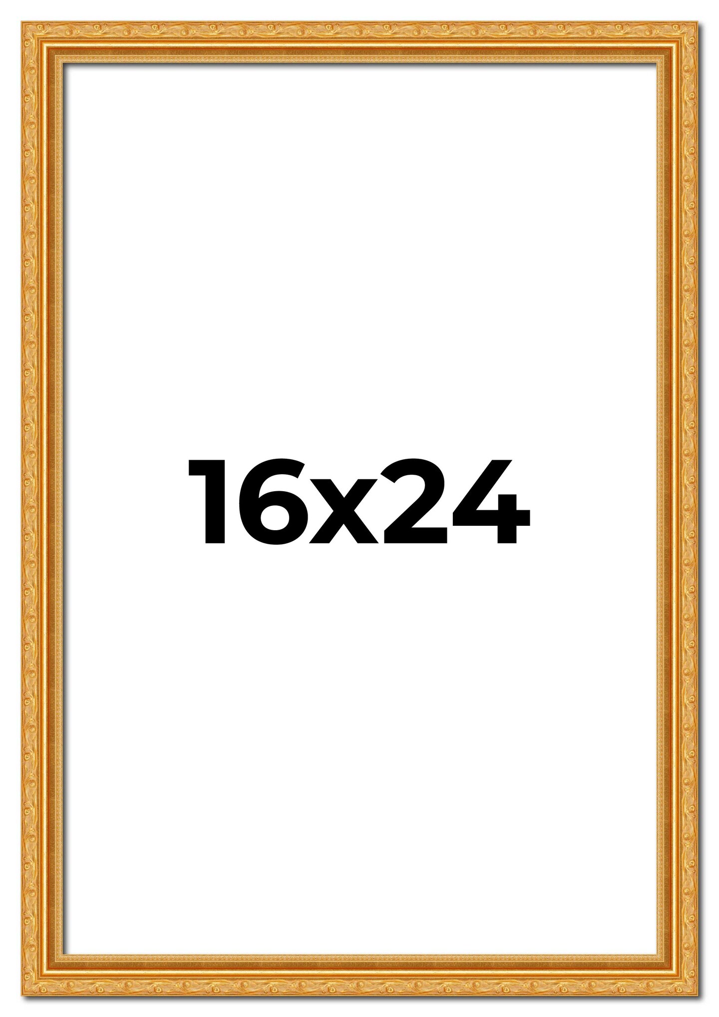 16x24 Museum-Quality Picture Frame with UV-Resistant Acrylic &#x26; Acid-Free Backing, Available in 4 Finishes - Gold, Silver, Bronze, and Black