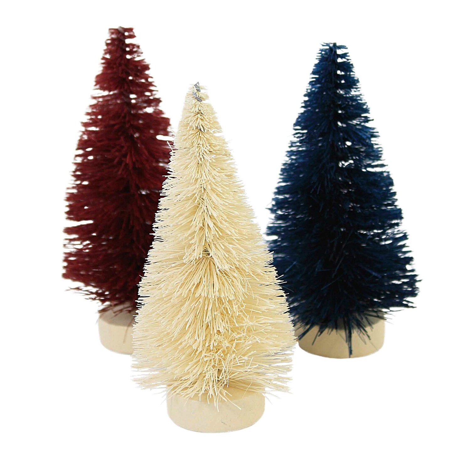 Bethany Lowe Old Glory Bottle Brush Trees - Thumbnail 3