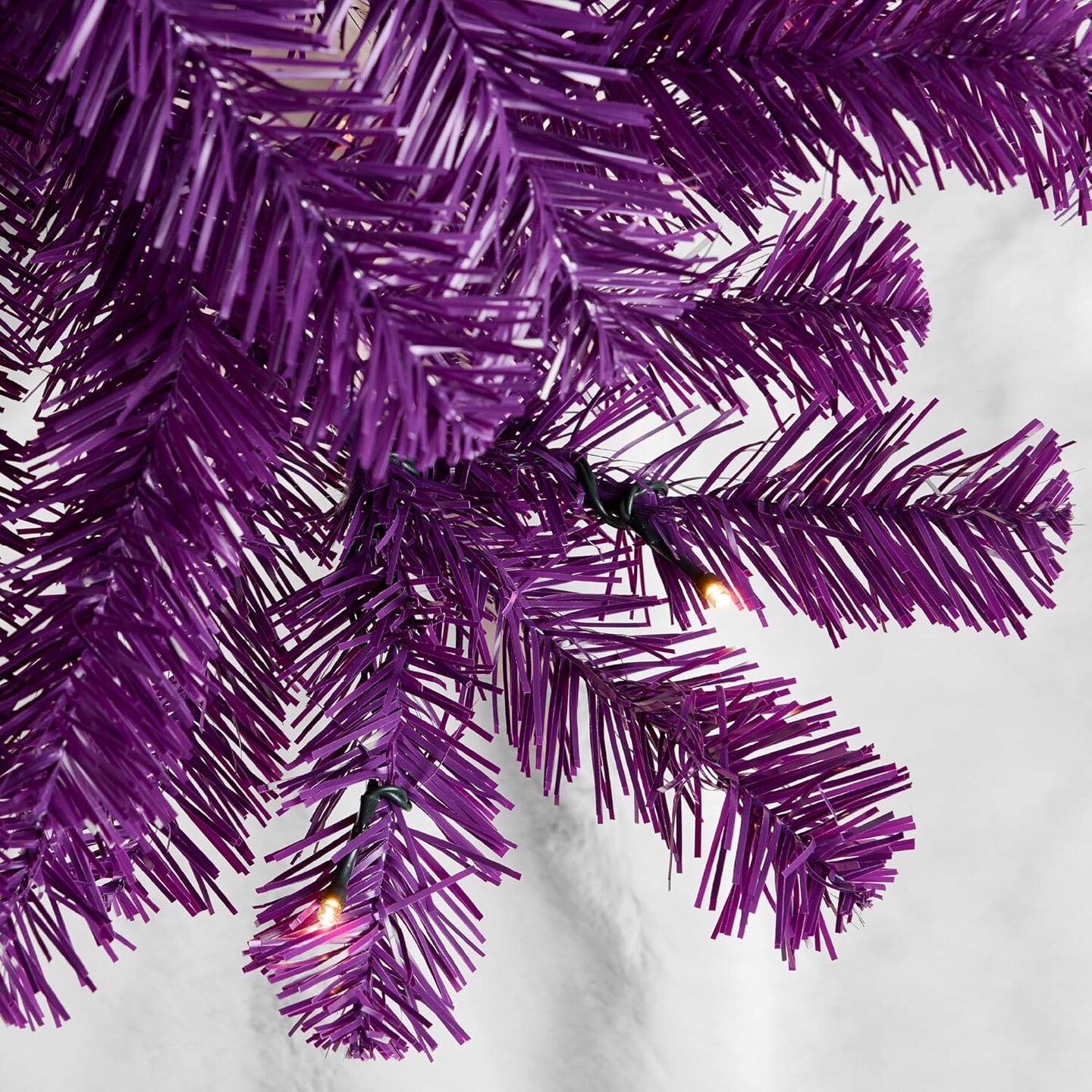 4ft Pre Lit Christmas Tree Mini Artificial Tree with Twinkling LED Lights for Bedroom or Apartment