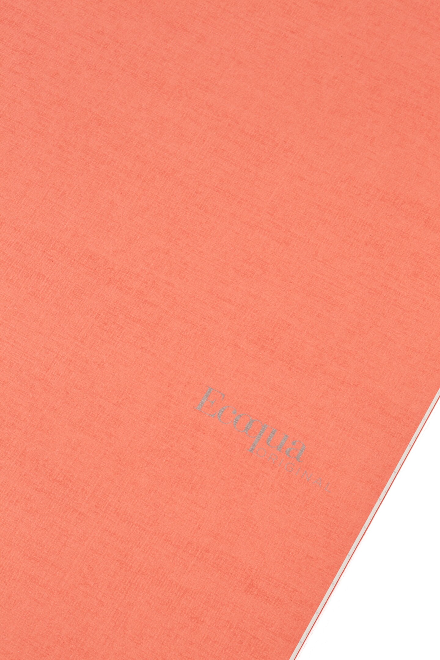 Fabriano Ecoqua Original Saddle-Stitched Notebook, Size A5, 40 Sheets, 5.8" x 8.3"