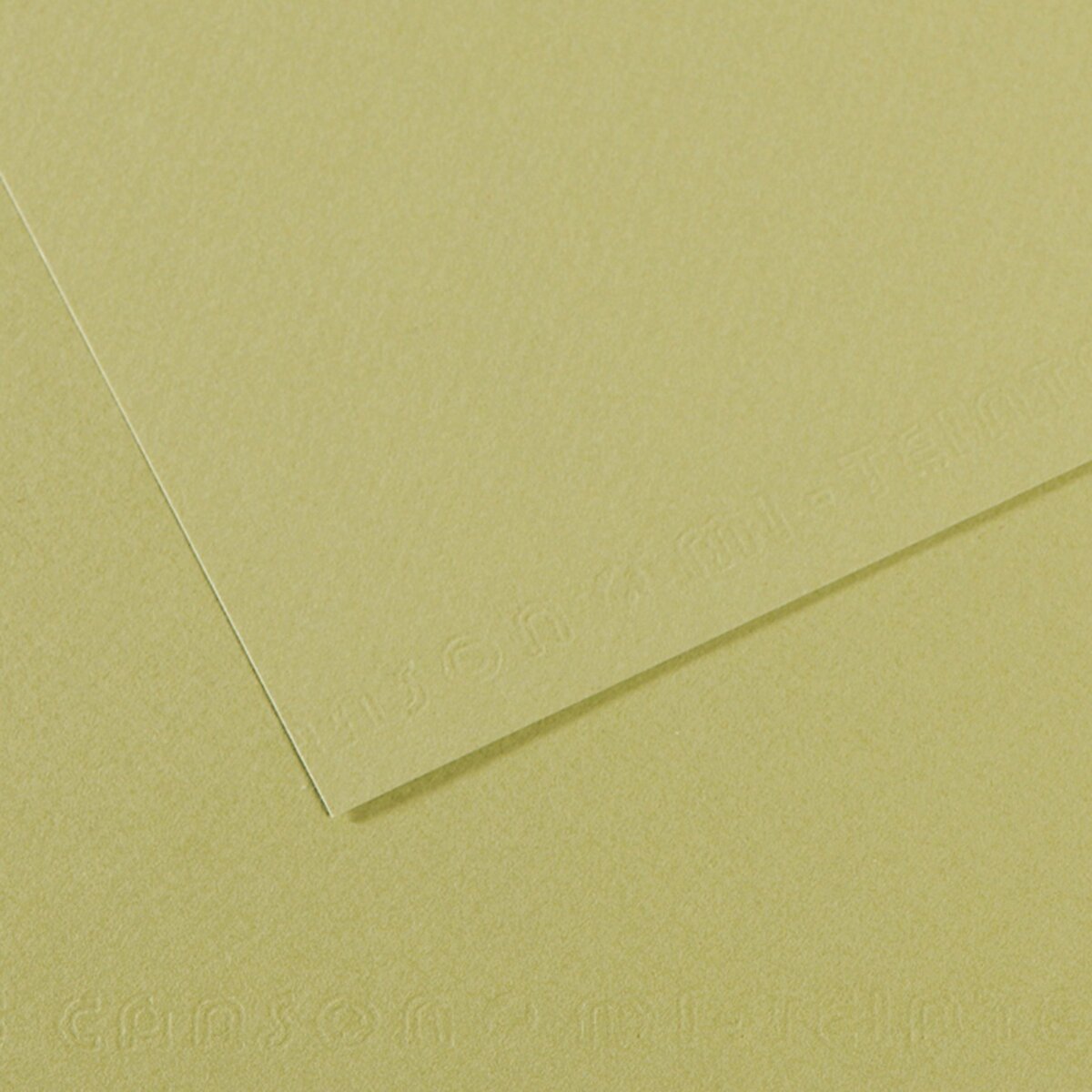 Canson Mi-Teintes Drawing Papers - 8-1/2&#x22; x 11&#x22;, Light Green, 25 Sheets