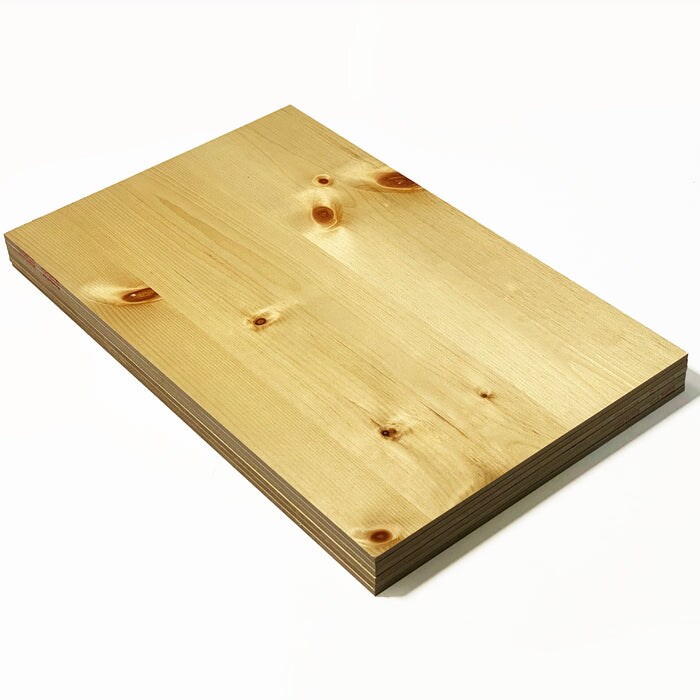 6mm or 3mm, 12”x19” Premium Unfinished or Finished Two Sided with MDF Core, Glowforge Ready | Walnut, Cherry, Maple, Red Oak, White Oak, Alder, Pine, Cedar, Sapele, Mahogany, Hickory, Bamboo