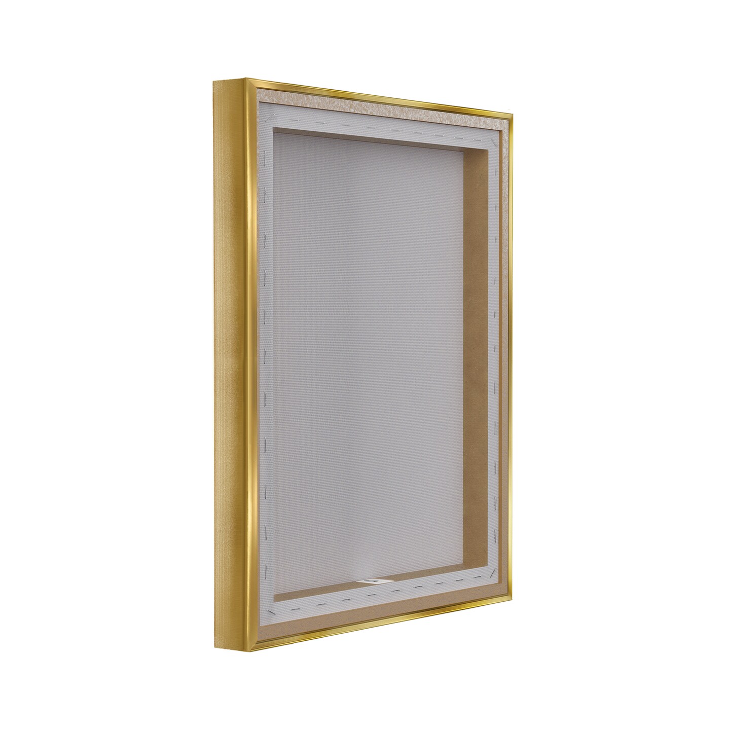 Stupell Industries Pink &#x26; Gold Glam Tickets Floater Framed Canvas Wall Art Design by Amanda Greenwood