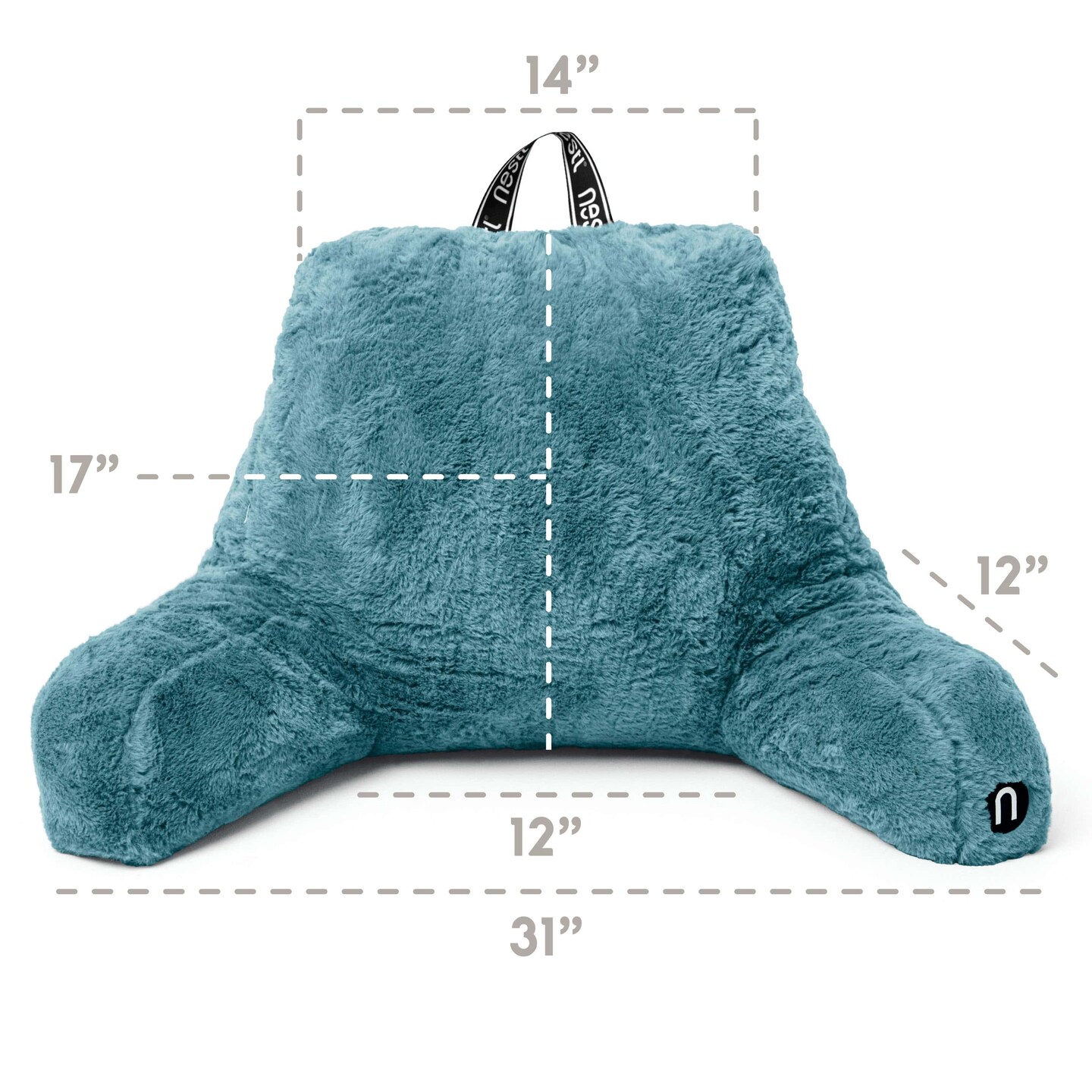 Nestl Fur Reading Pillow