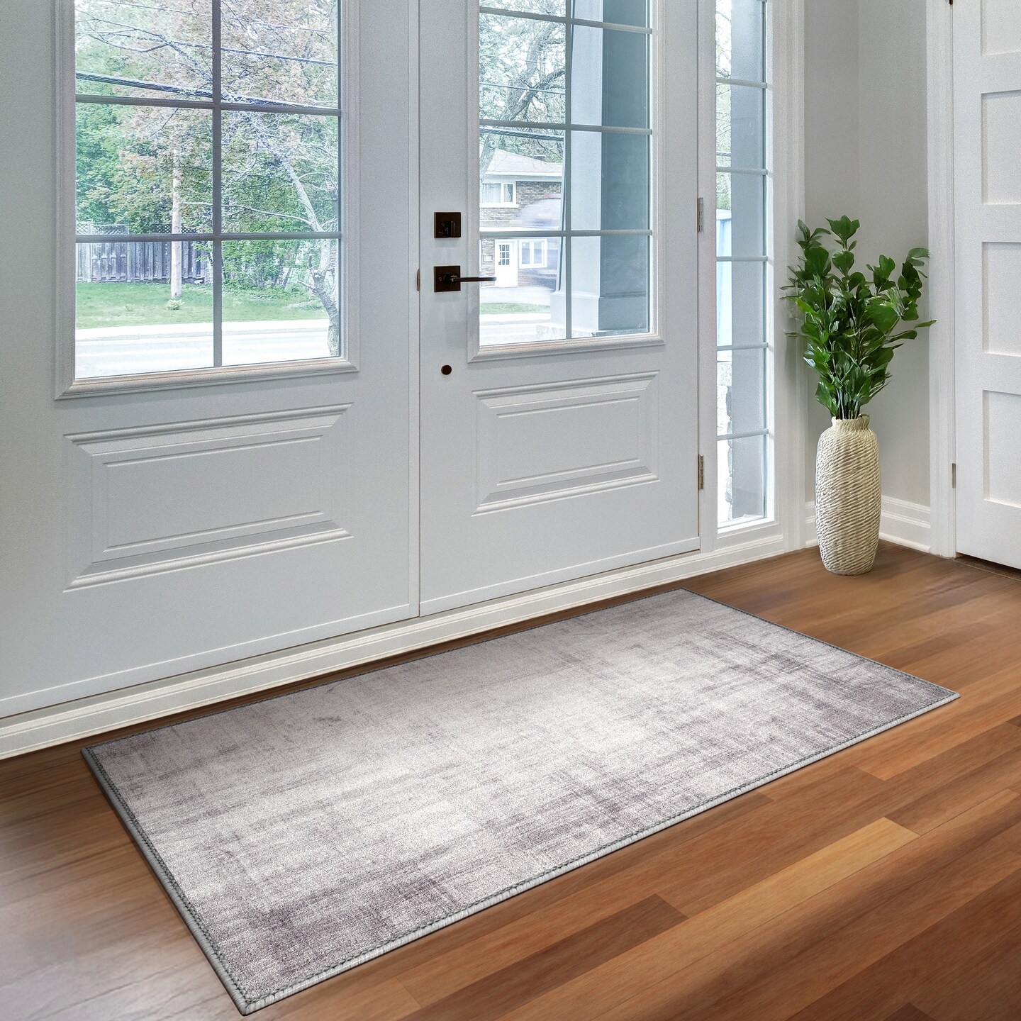 Sorbus 5x7 Area Rug, Machine Washable, Non-Slip, Vintage Rugs - Indoor Carpet with Rubber Backing