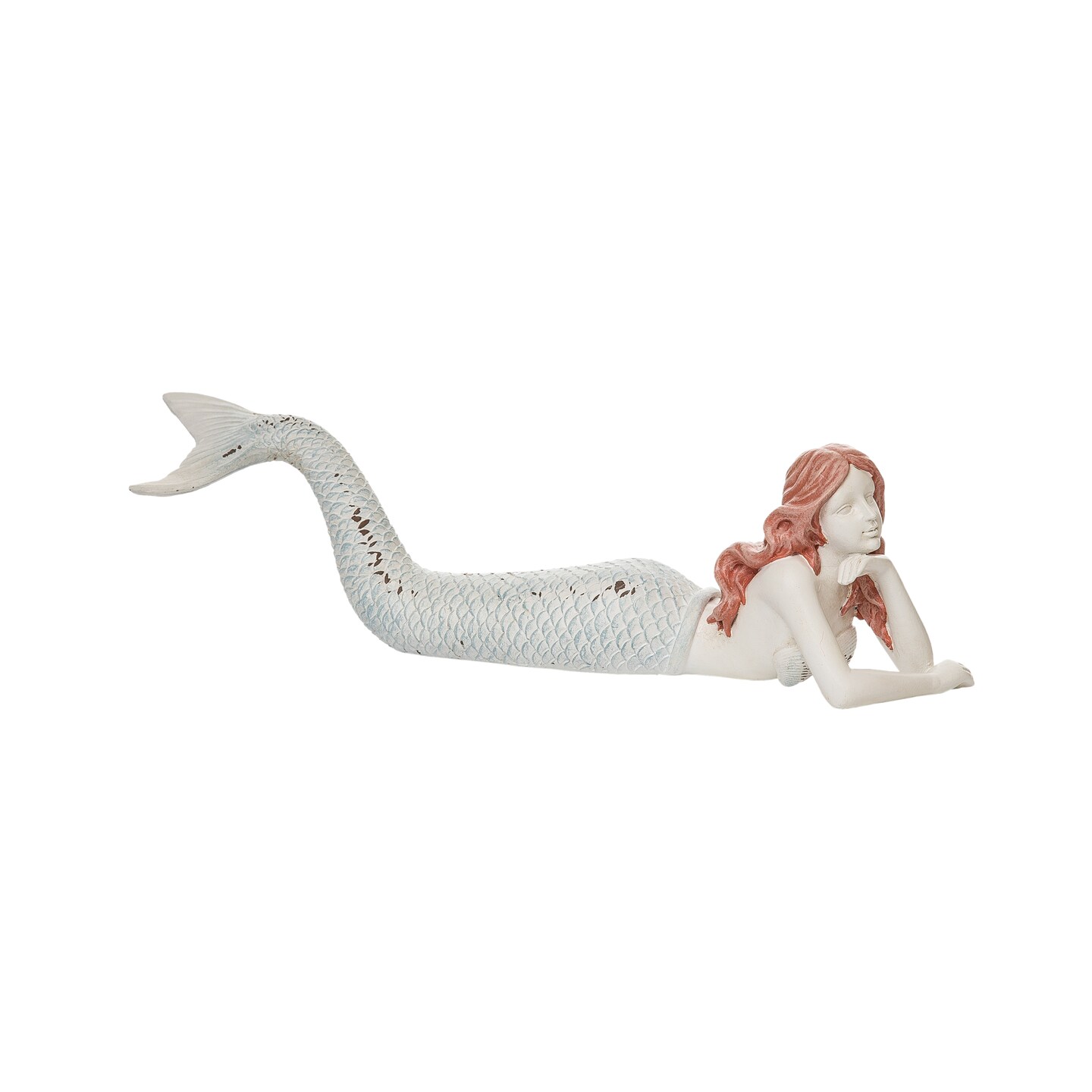 Lying Mermaid Figurine
