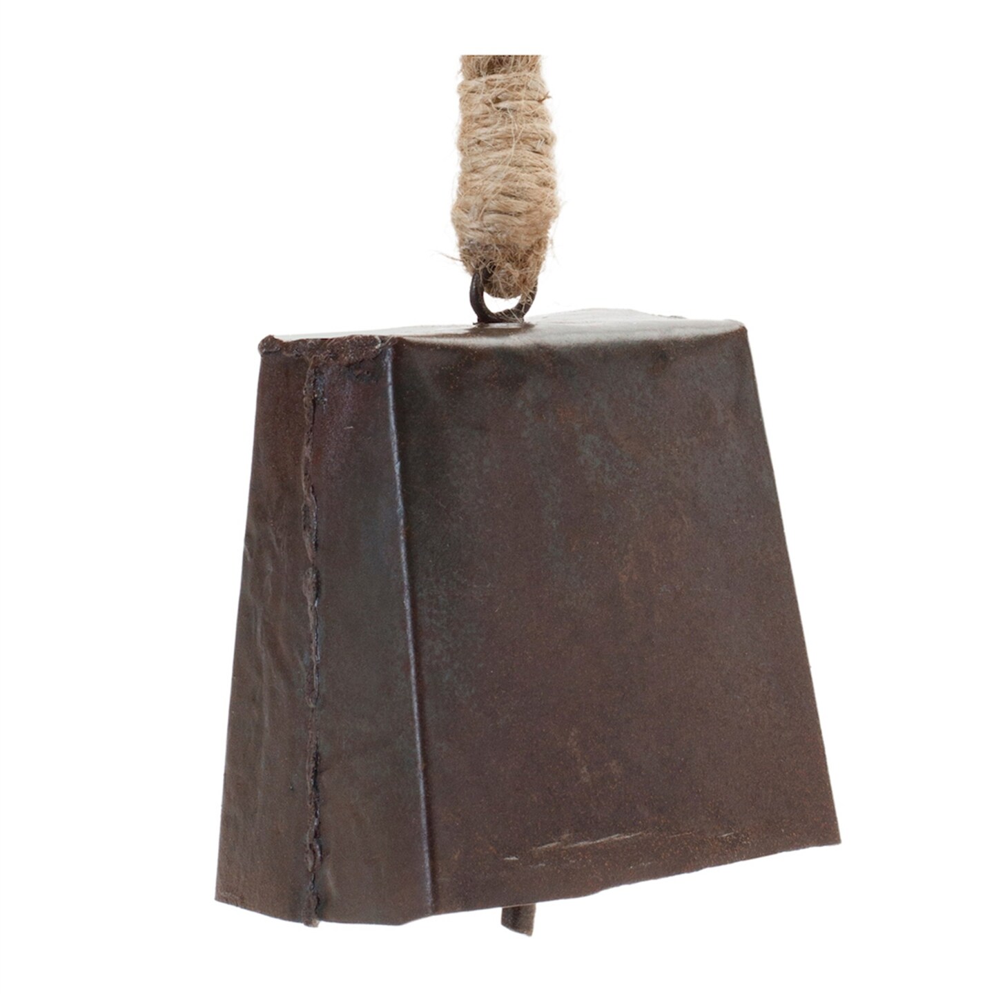 Melrose Antique Cowbell Christmas Ornaments - 8.5" - Bronze Tone - 4ct